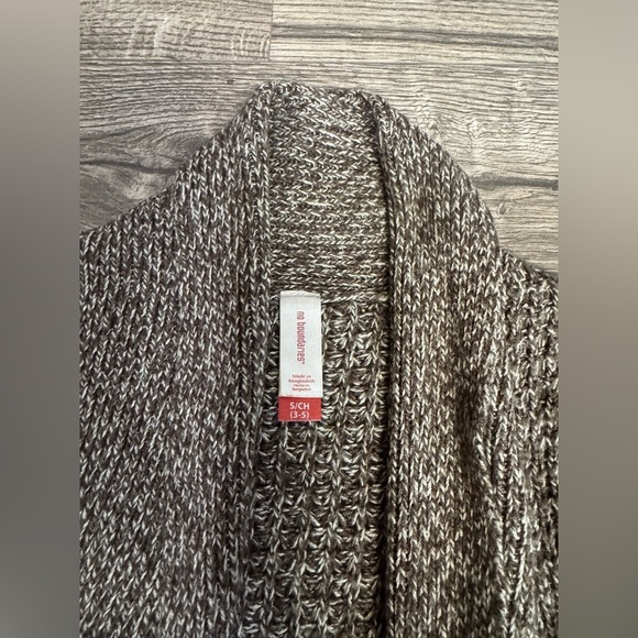 No Boundaries Monochrome Knit Cardigan - Picture 4 of 6